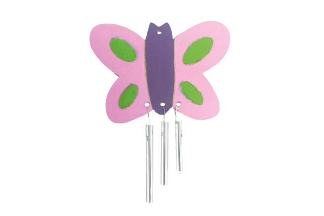 Sound Carillons, Assorted Shapes - 5 - Wooden Decorative Suspensions - 10doigts.com - Mobile en bois à fabriquer et carillons - 10doigts.fr