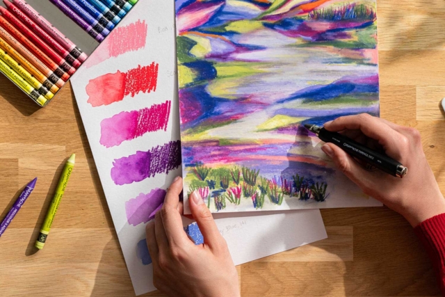 Pasteles acuarelables Neocolor 2 - Pastels Beaux Arts - 10doigts.fr