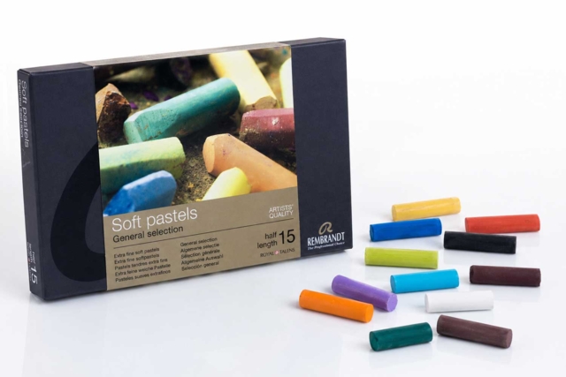 Soft Pastels Rembrandt - 15 Half Pastels - Pastels Beaux Arts - 10doigts.fr