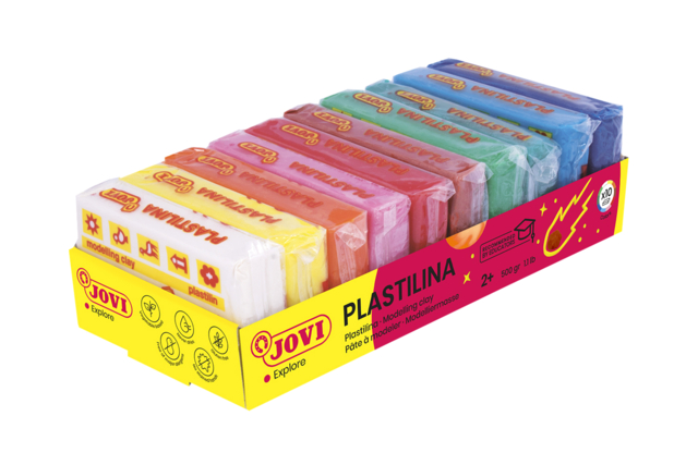 Non-hardening Children’s Modeling Dough JOVI - 2 - Classic Modeling Clay - 10doigts.com - Pâtes à modeler classiques - 10doigts.fr