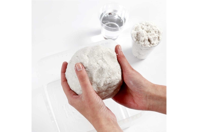 Paper Mâché Paste - 400 g - 6 - Paper Mâché - Self-Hardening Dough - 10doigts.com - Papier mâché - Pâtes auto-durcissantes - 10doigts.fr