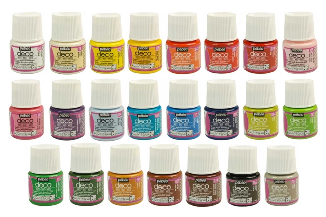 Pintura acrílica pébéo deco 45 ml - Peinture acrylique mate - 10doigts.fr