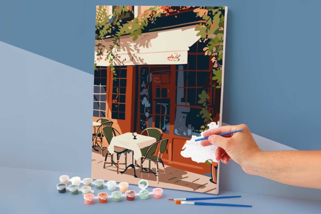 Pintura por números - Verano en París - Peinture aux numéros : découvrez l'art du tableau numéroté pour tous - 10doigts.fr