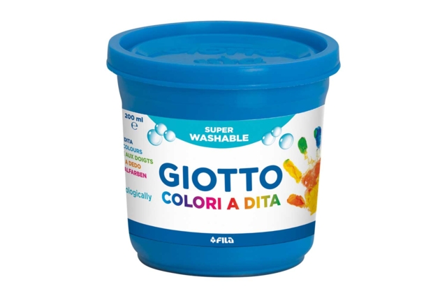 Giotto Finger Paint, 200 ml - 6 Colors - 2 - Finger Paint - 10doigts.com - Peinture gouache aux doigts : l'éveil créatif dès le premier âge - 10doigts.fr
