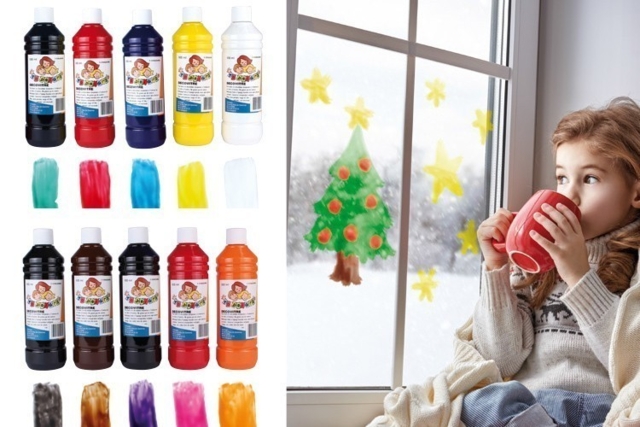 Window and Glass Paint - 500 ml - 1 - Glass and Ceramics Paint - 10doigts.com - Peinture verre et faïence - 10doigts.fr