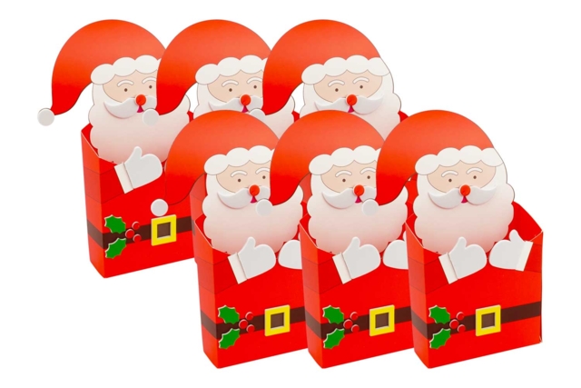 Christmas Father Christmas Box Kit - 6 Pieces - 2 - Christmas Creative Kits for Children - 10doigts.com - Kits créatifs de Noël pour les enfants - 10doigts.fr
