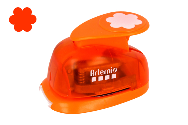 Round Flower Punch - Size M - 1 - Fancy Punches - 10doigts.com - Perforatrices fantaisies - 10doigts.fr