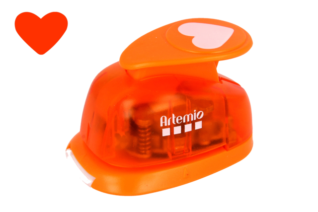 Heart Punch - Size M - 1 - Fancy Punches - 10doigts.com - Perforatrices fantaisies - 10doigts.fr