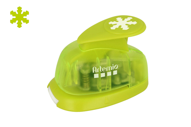 Snowflake Punch - Size S - 1 - Fancy Punches - 10doigts.com - Perforatrices fantaisies - 10doigts.fr