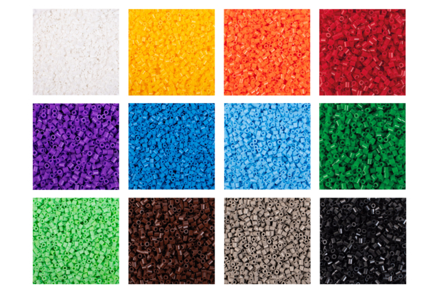 abalorios para planchar a la color - Perles à repasser 5 mm - 10doigts.fr