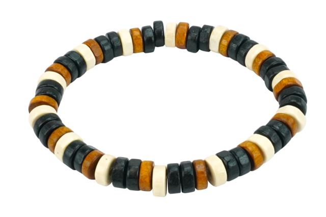 Wooden Washer Beads - 500 Beads - 2 - Wood Beads - 10doigts.com - Perles en bois - 10doigts.fr