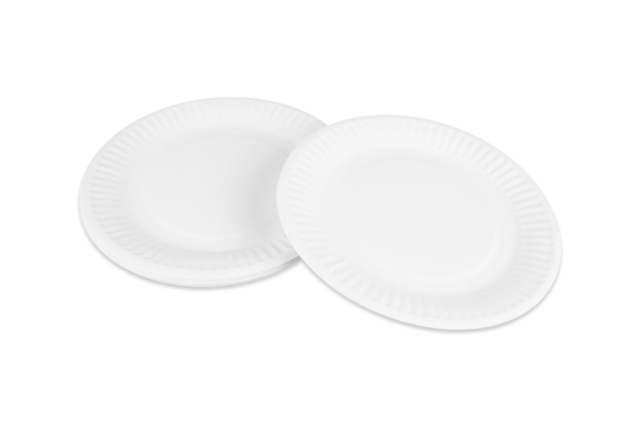 Small White Cardboard Plates - 20 Pieces - 1 - Table Decorations - 10doigts.com - Décorations de table - 10doigts.fr