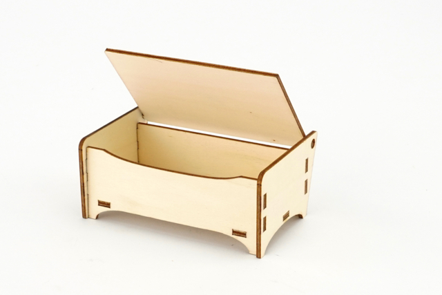 Small Wooden Assembly Box - 2 - Wooden Boxes - 10doigts.com - Boîtes en bois à décorer - 10doigts.fr