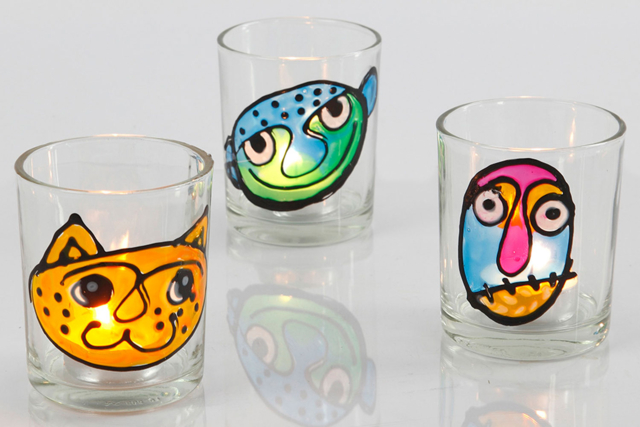 Glass Tealight Holders - 12 Pieces - 3 - Glass Supports - 10doigts.com - Supports en Verre - 10doigts.fr