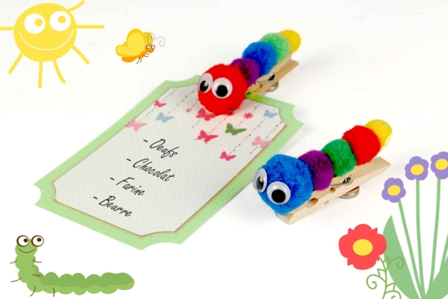 Brightly Colored Pom Poms in Assorted Sizes - 3 - Craft Pom Poms - 10doigts.com - Pompons pour bricolage créatif - 10doigts.fr