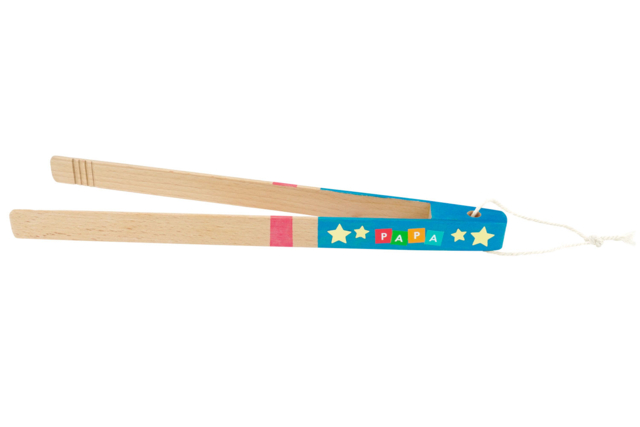 pince barbecue gommettes étoiles - Gommettes de Noël - 10doigts.fr