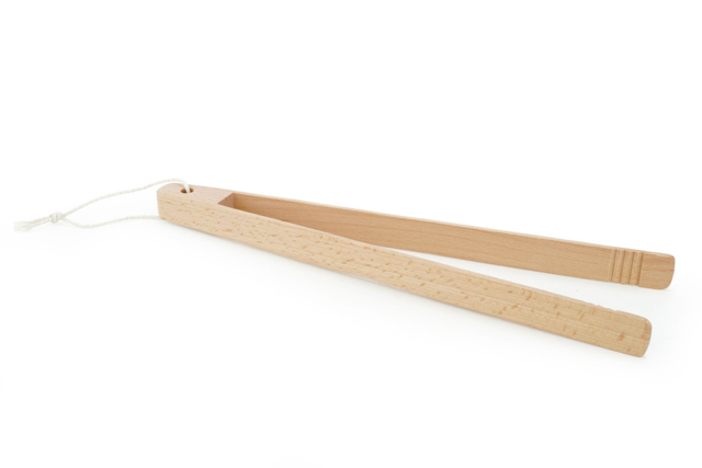 Wooden Barbecue Tongs - 3 - Wooden Objects for the Kitchen - 10doigts.com - Objets en bois à décorer pour la cuisine - 10doigts.fr