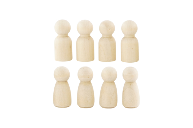 fichas de figuras de madera - Jeux et Jouets en bois à décorer - 10doigts.fr
