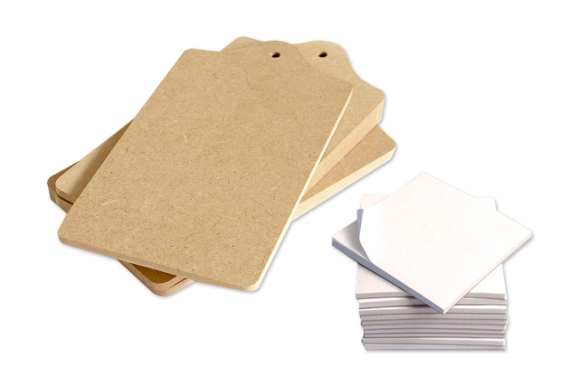 Memo Kit: Wooden Boards + Notepads - 6 Pieces - 1 - Notebooks - 10doigts.com - Blocs notes - 10doigts.fr