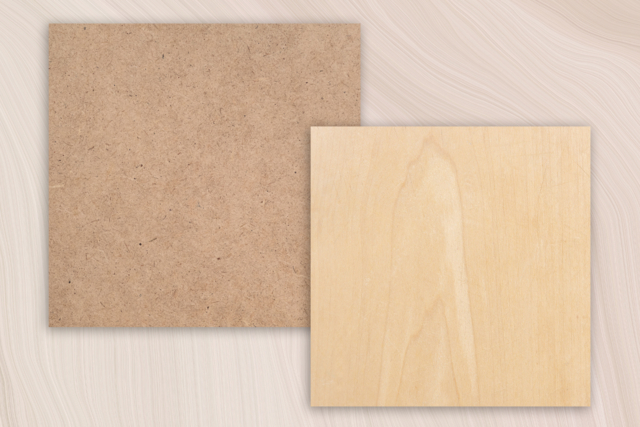 Square Wooden or MDF Support - Shape of Your Choice - 1 - Wooden Shapes - 10doigts.com - Formes en bois à décorer - 10doigts.fr