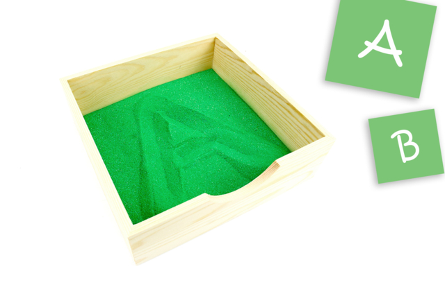 Square Wooden Tray - 19 cm - 3 - Wooden Objects for the Kitchen - 10doigts.com - Objets en bois à décorer pour la cuisine - 10doigts.fr