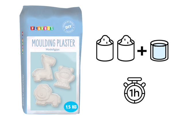 casting plaster for children - Plâtre - 10doigts.fr
