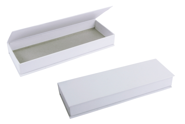 White Cardboard Pen Holder - 1 - Cardboard Boxes and Baskets - 10doigts.com - Boîtes et corbeilles en carton - 10doigts.fr