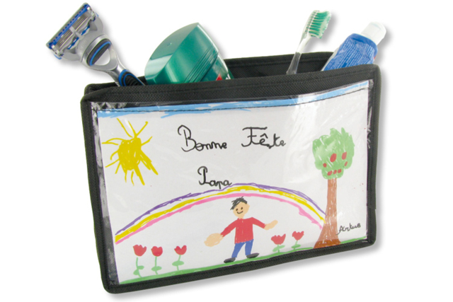 Customizable Pouch - 23 cm - 2 - Fabric Bags and Pouches - 10doigts.com - Sacs et trousses en tissu à personnaliser : vos supports de création textile - 10doigts.fr