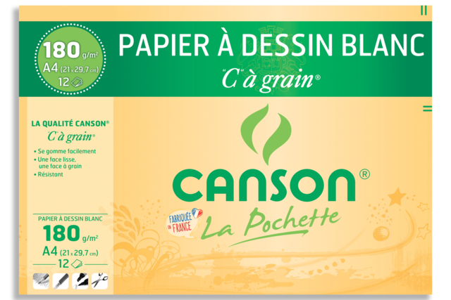 carpeta canson - Papiers dessin - 10doigts.fr