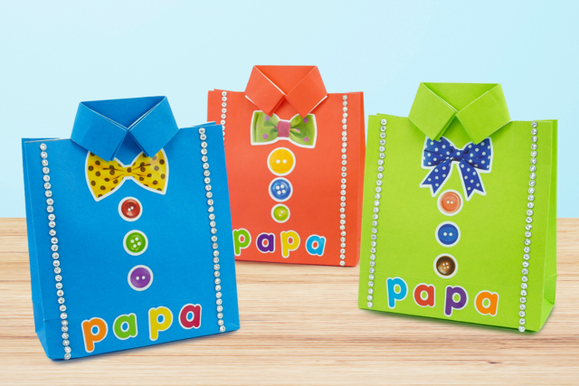 Colored Kraft Bags - 6 pcs - 4 - Wrapping Paper - 10doigts.com - Papiers cadeaux - 10doigts.fr