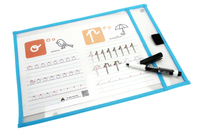 Drawing and Writing Pouches - 6 Pieces - 3 - Slates and Boards - 10doigts.com - Ardoises et Tableaux - 10doigts.fr