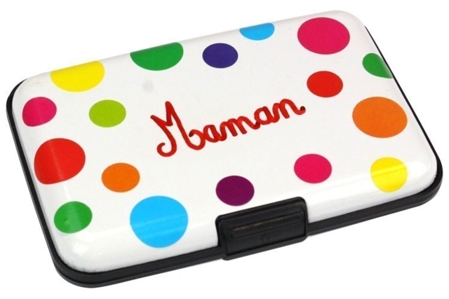 Customizable Card Holder - 6 - Opaque Plastic - 10doigts.com - Plastique Opaque - 10doigts.fr