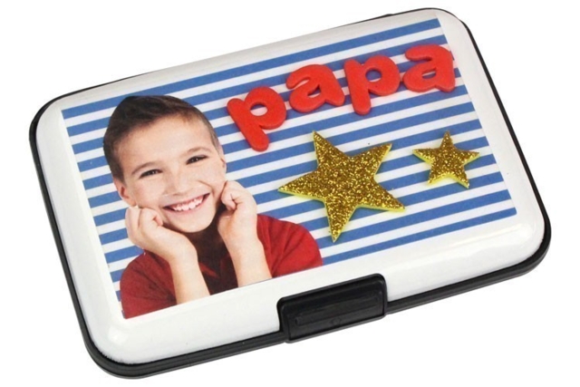 Customizable Card Holder - 5 - Opaque Plastic - 10doigts.com - Plastique Opaque - 10doigts.fr