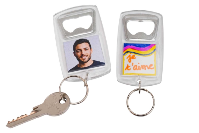 Bottle Opener Keychain - 2 - Keychains - 10doigts.com - Porte-clés - 10doigts.fr
