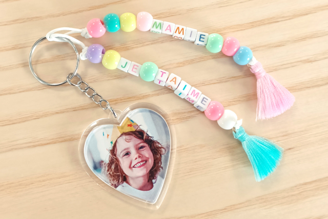 Multicolored Alphabet Cube Beads - 280 Beads - 5 - Message Jewelry - 10doigts.com - Bijoux messages - 10doigts.fr