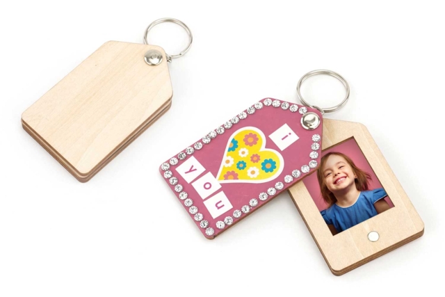Wooden Identity Photo Keyring - 1 - Wooden Jewelry and Keychains - 10doigts.com - Bijoux et porte-clés en bois à décorer - 10doigts.fr