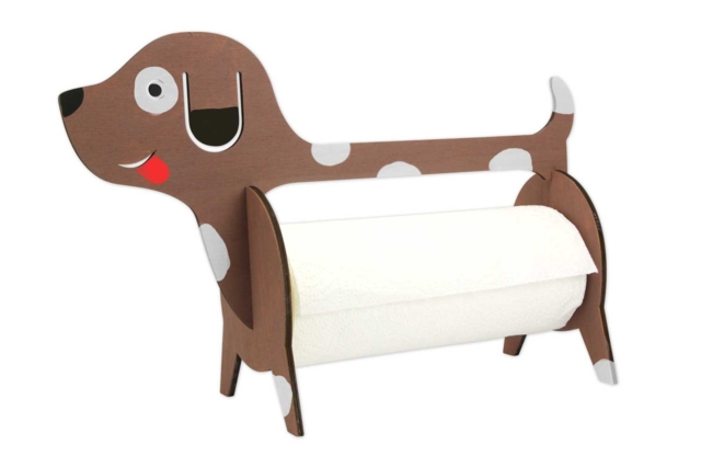 Paper Towel Holder - 2 - Wooden Objects for the Kitchen - 10doigts.com - Objets en bois à décorer pour la cuisine - 10doigts.fr