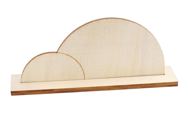 Wood Ladybug Photo Holder - 4 - Wooden Photo Frames - 10doigts.com - Cadres photo en bois à décorer - 10doigts.fr