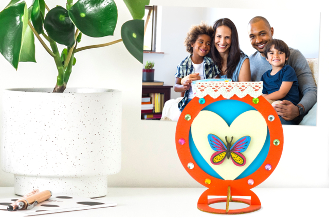 Wooden Candle Holders to Assemble with Inverted Heart - 6 pcs - 5 - Candle Holders and Lanterns - 10doigts.com - Bougeoirs et photophores à décorer - 10doigts.fr