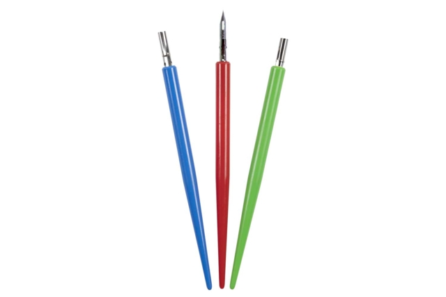 Portaminas de dibujo con pluma tubular - Écriture : l'art de tracer, de rédiger et de créer - 10doigts.fr