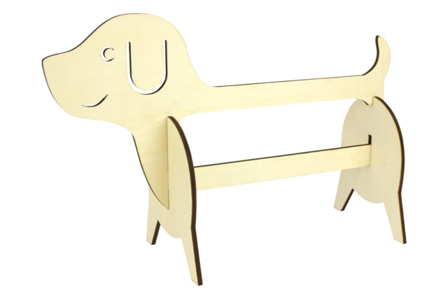 Paper Towel Holder - 4 - Wooden Objects for the Kitchen - 10doigts.com - Objets en bois à décorer pour la cuisine - 10doigts.fr