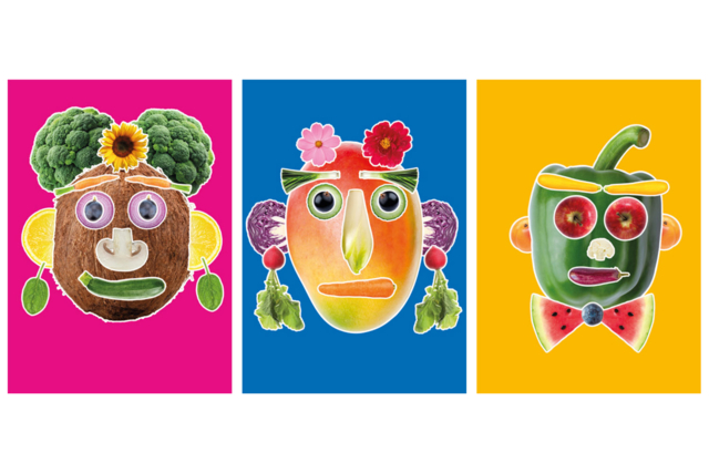 retrato al estilo de Arcimboldo - Kits éducatifs : le plaisir d'apprendre par la manipulation - 10doigts.fr