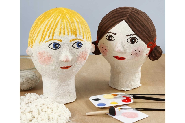 Paper Mâché Paste - 400 g - 3 - Paper Mâché - Self-Hardening Dough - 10doigts.com - Papier mâché - Pâtes auto-durcissantes - 10doigts.fr