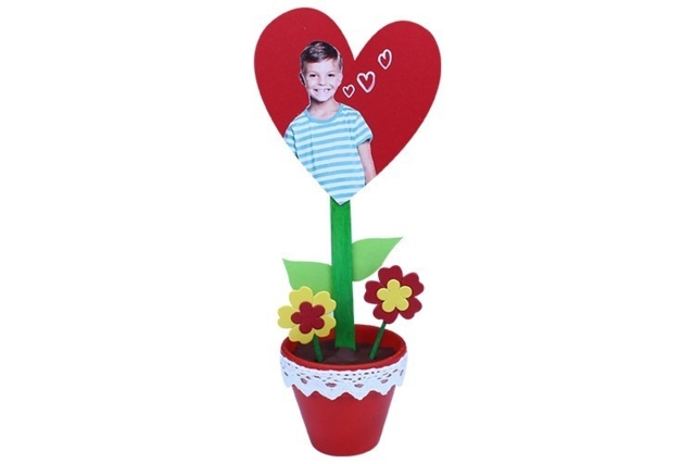 Caja corazón - Décorations fleurs et feuilles : ajoutez une touche de nature à toutes vos créations - 10doigts.fr
