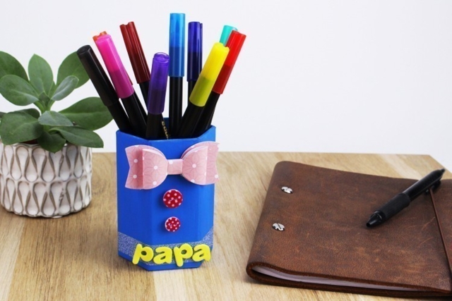 Cardboard Pencil Pots - 5 - Cardboard Pots - 10doigts.com - Pots en carton - 10doigts.fr