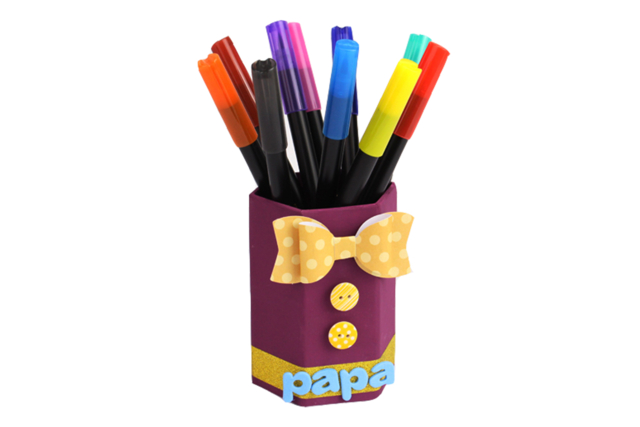 Cardboard Pencil Pots - 12 - Cardboard Pots - 10doigts.com - Pots en carton - 10doigts.fr