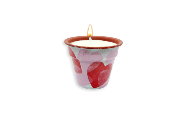 Plastic Pots - 6 Pieces - 12 - Opaque Plastic - 10doigts.com - Plastique Opaque - 10doigts.fr