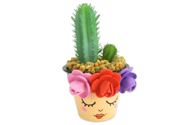 Plastic Pots - 6 Pieces - 7 - Opaque Plastic - 10doigts.com - Plastique Opaque - 10doigts.fr