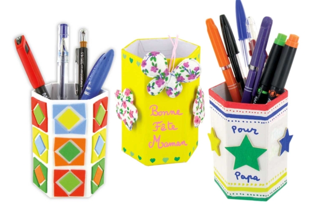 Cardboard Pencil Pots - 14 - Cardboard Pots - 10doigts.com - Pots en carton - 10doigts.fr
