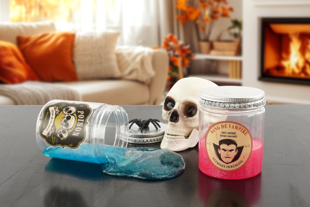 Plastic Pots - 4 Pieces - 3 - Transparent Plastic - 10doigts.com - Plastique Transparent - 10doigts.fr